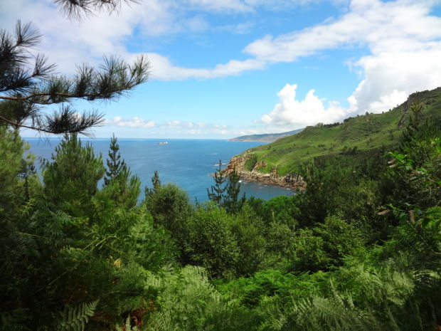 View from hike along the Way of Saint James